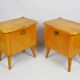 Pair of bedside tables, 1970s
