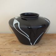 Vintage vase graphic black West Germany