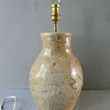 Ceramic lamp foot by Jean Claude Monange, 60s-70s