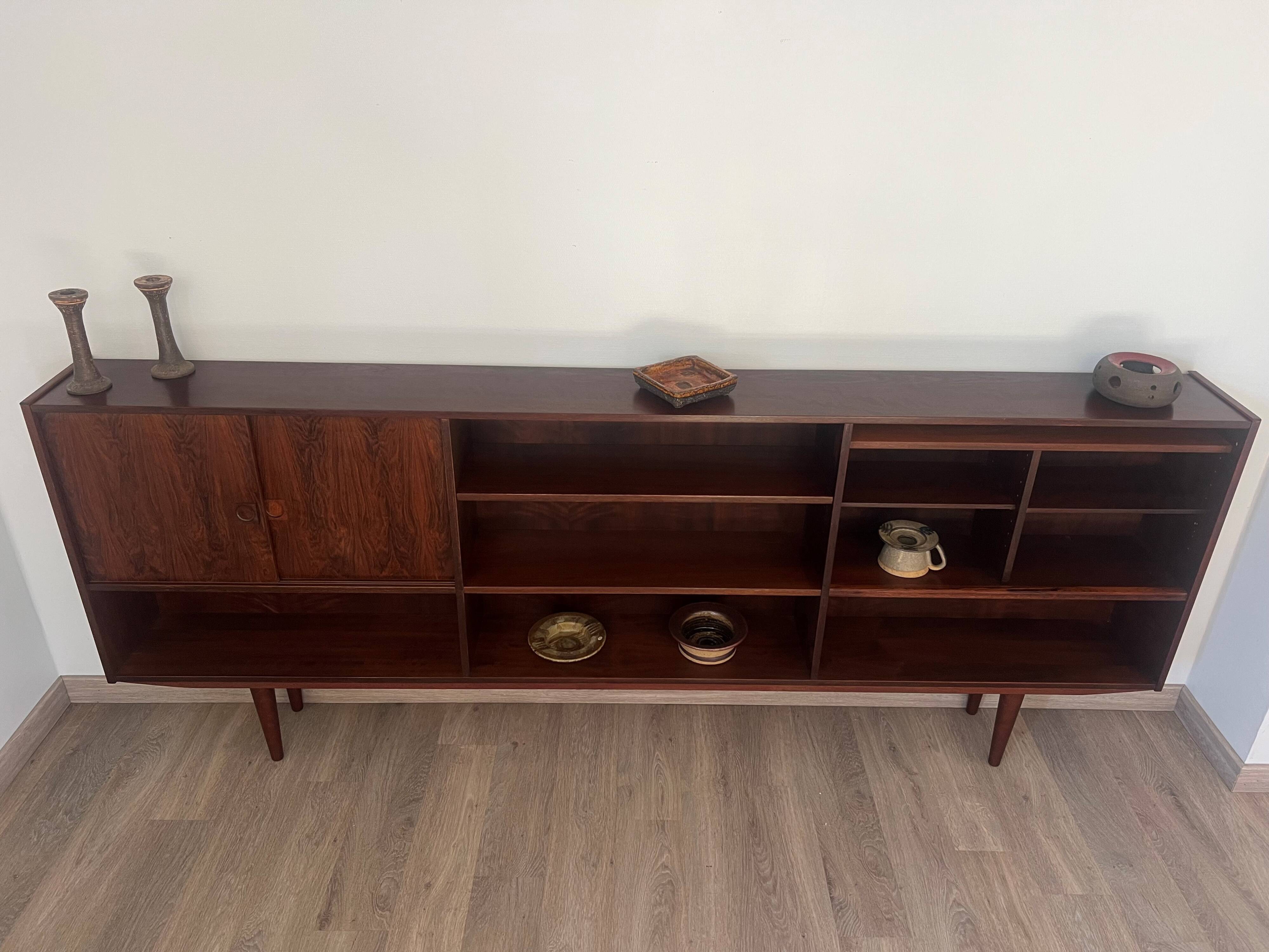 Danish enfilade in Rio rosewood from the 1950s.
