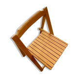 Chaise pliante en bois