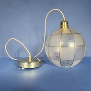 Vintage 60s portable pendant lamps from France - newly electrified