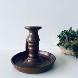 Sandstone abbey candle holder
