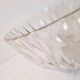 Glass bowl thick diamond pattern 70s