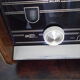Wood, glass, bakelite, vinyl and brass radio - Bi-amp radio - Philips