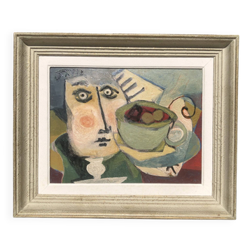 Cubist painting
