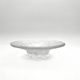 Coupe Tapio Wirkkala Iittala Avanti Crystal Givre Brutalist 25cm