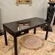 Black lacquered office by Pierre vandel Paris circa 1970