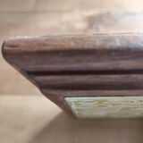 Wooden and ceramic trivet