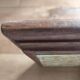 Wooden and ceramic trivet