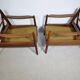 Fauteuils lounge en teck de style Mid-Century, Danemark, lot de 2, années 1960