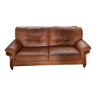 3-seater brown leather sofa Alberto Nieri