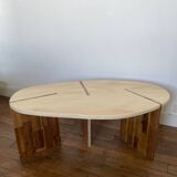Wooden coffee table