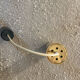 Vintage brass tube pendant light