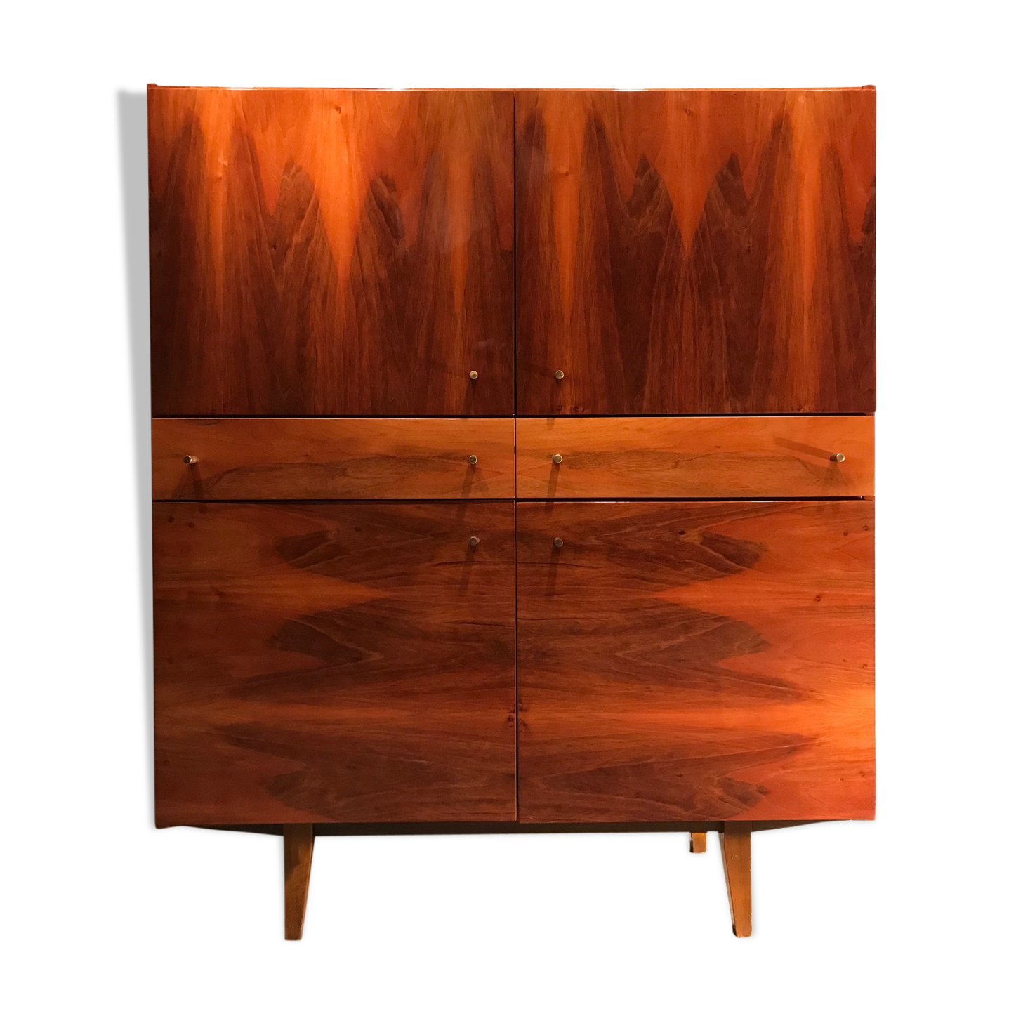 Chest of drawers, Wardrobe, Bytom Furniture Factory, Poland, 1970s