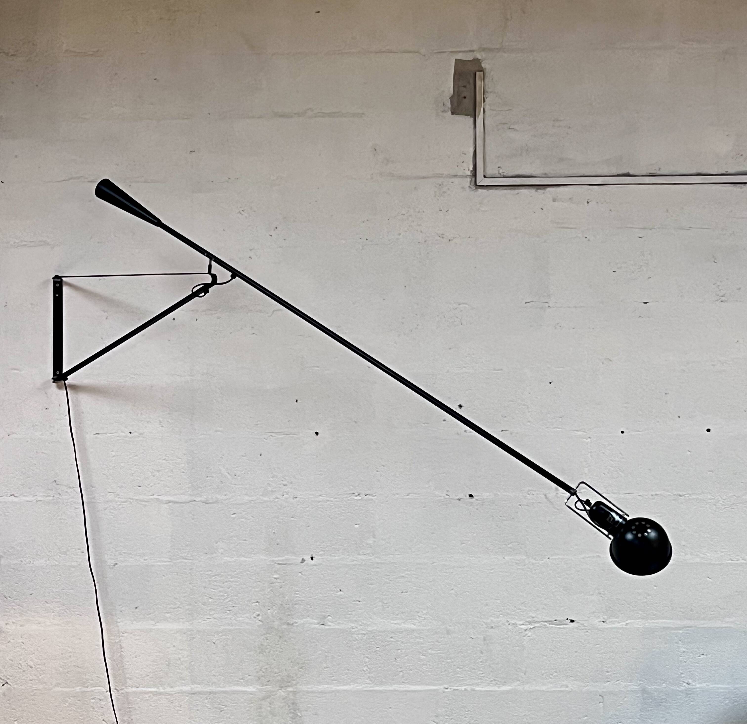 Large vintage arm sconce, Rizzatto, 1973