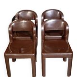 Chair was designed by Luigi Massoni and Dino Pelizza for Guzzini