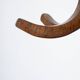 Baumann swivel parrot coat rack, dark wood.