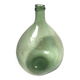 Dame jeanne green in molded glass sabree candy old vintage 44 cm ht