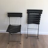 Pair of leather chairs
