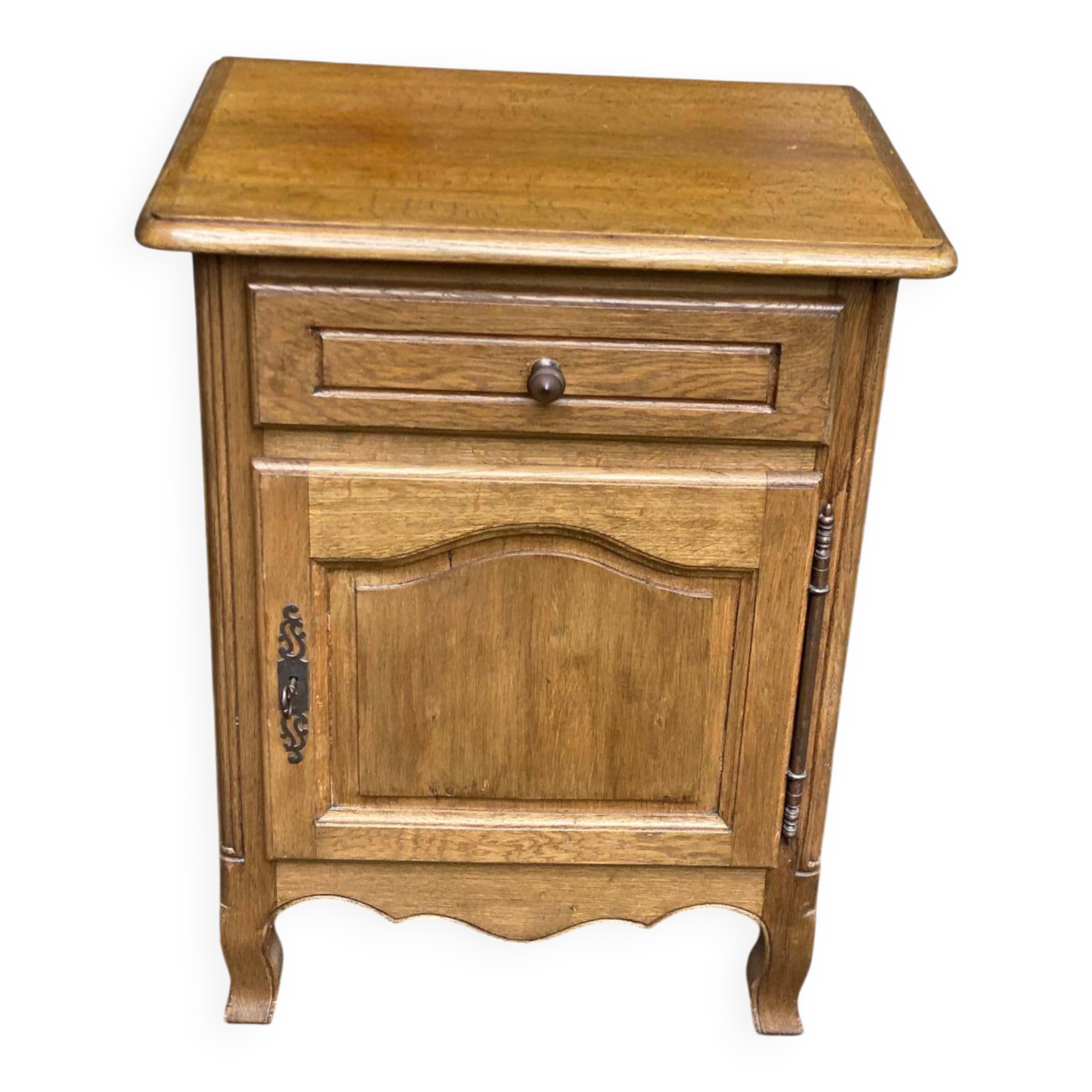 Louis Philippe confiturier in light oak from the 1970s.