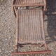 Chaise longue 1900 osier et rotin