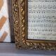 Golden frame secret shelf