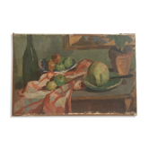 Nature morte Antoine Villard 1867