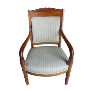 fauteuil empire capitonnage