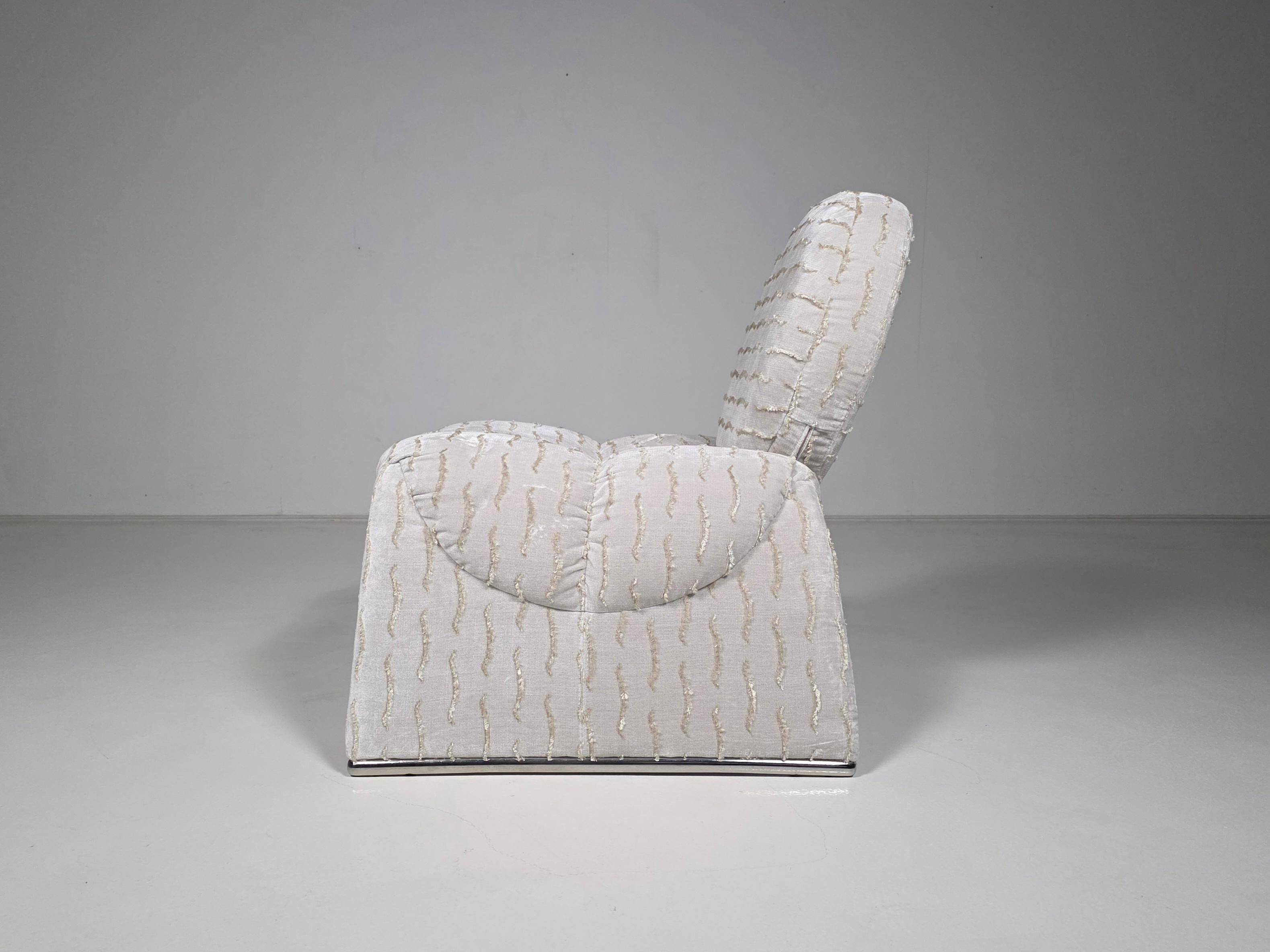Calypso chaise longue by Vittorio Introini for Saporiti, 1970