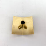 Scandinavian candle holder Model N°70 in brass, Pierre Forsell for Skultuna, 1960