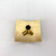 Scandinavian candle holder Model No. 70 in brass, Pierre Forsell for Skultuna, 1960