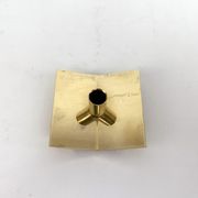 Scandinavian candle holder Model No. 70 in brass, Pierre Forsell for Skultuna, 1960