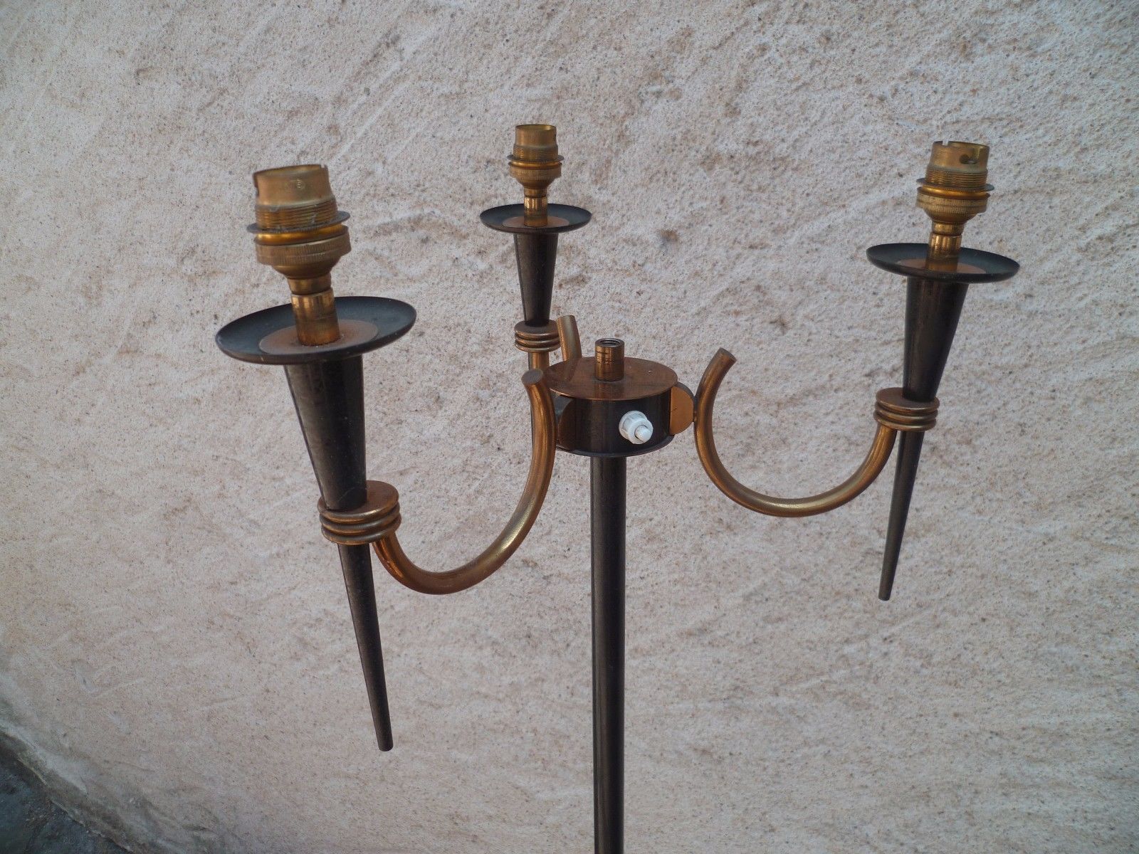 Tripod fixture designate 50s modernism