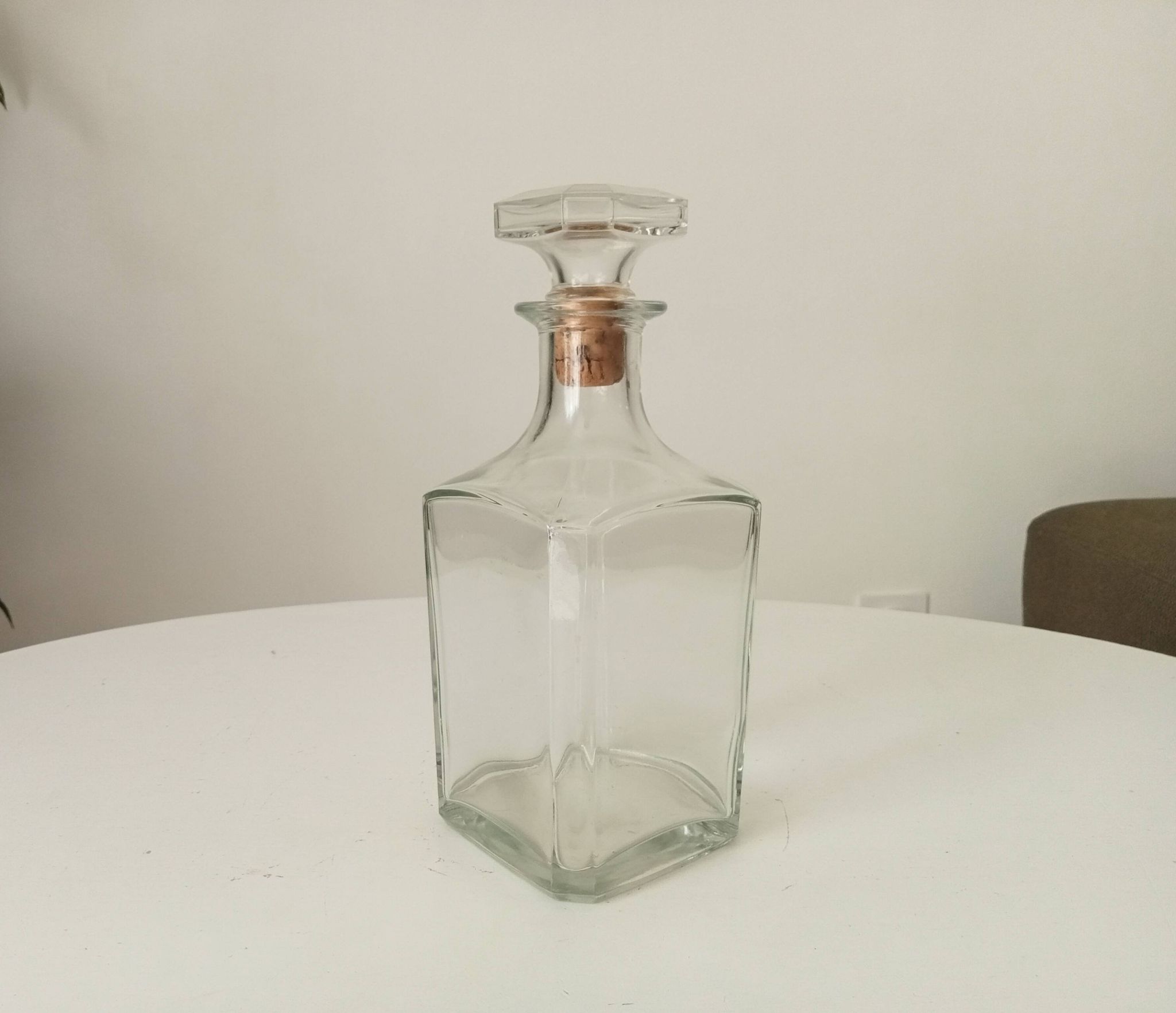 Carafe à whisky ancienne art déco