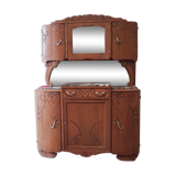 Vaisselier buffet 2 corps années 40