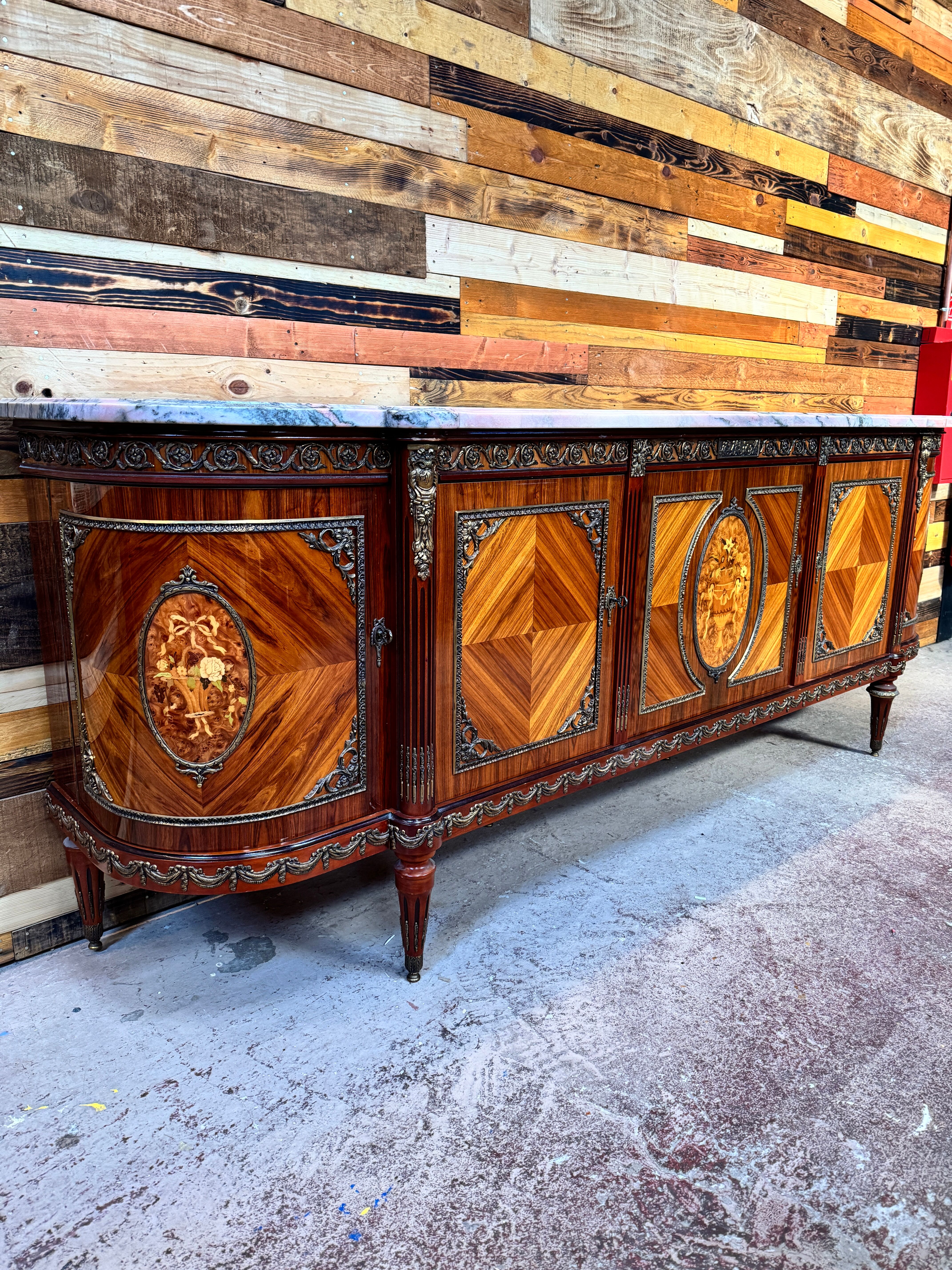 Large Louis XVI style sideboard