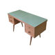 Beech and laminate writing desk by Ekawerk Horn Lippe, Germany 1960s