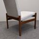 Scandinavian modernist rocking chair in teak, Denmark 1960.