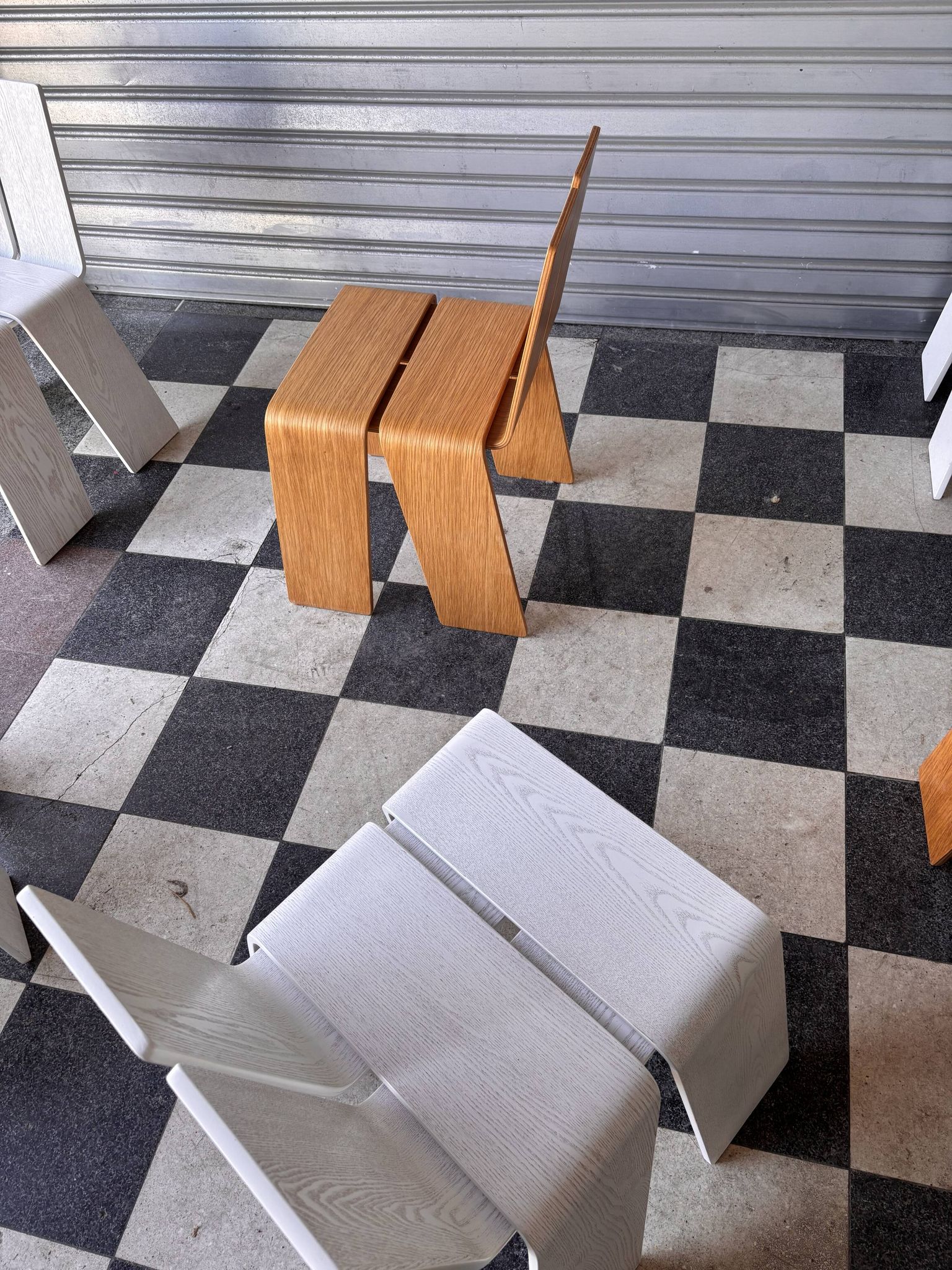 Set de 6 chaises au design danois Kibisi