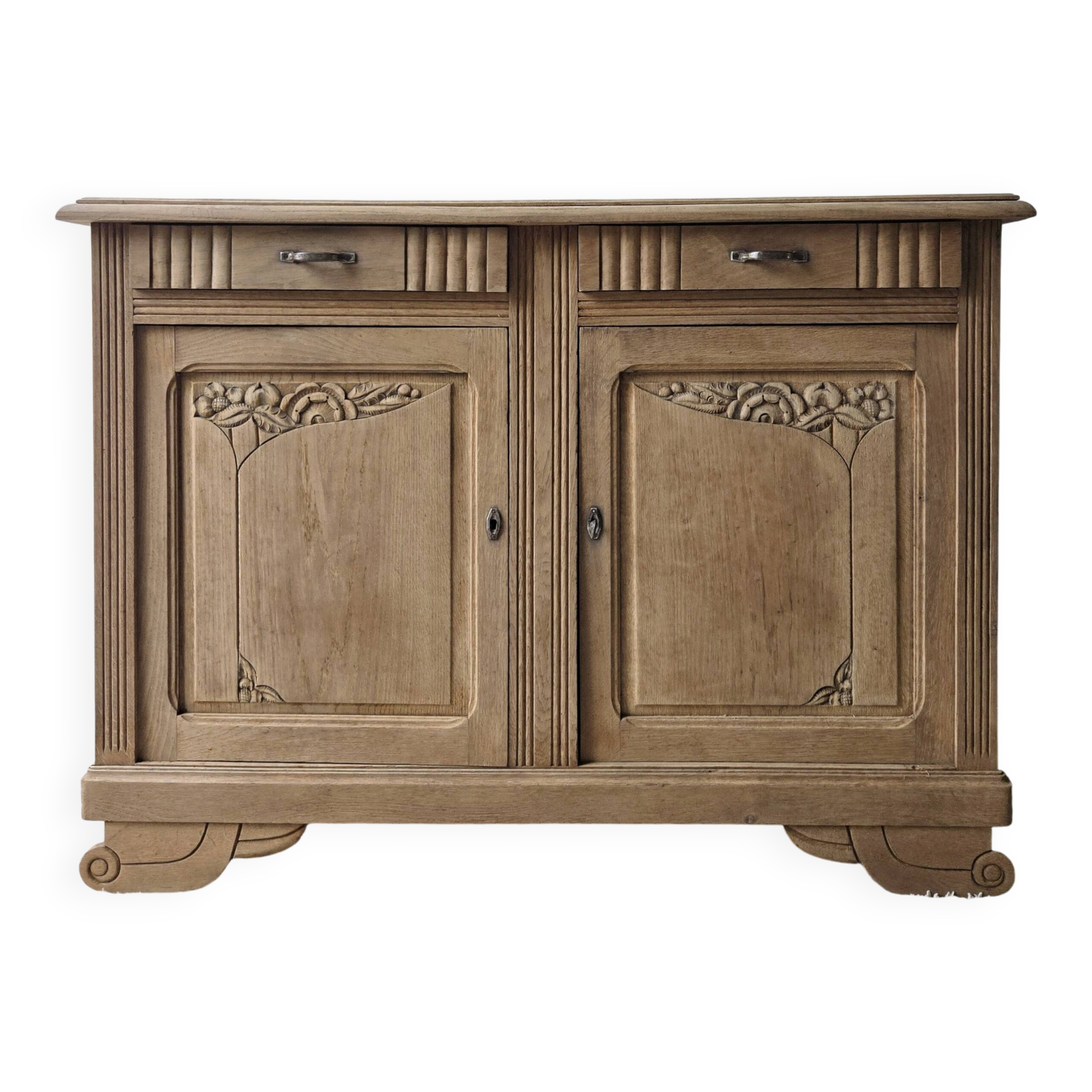 buffet art déco en chêne