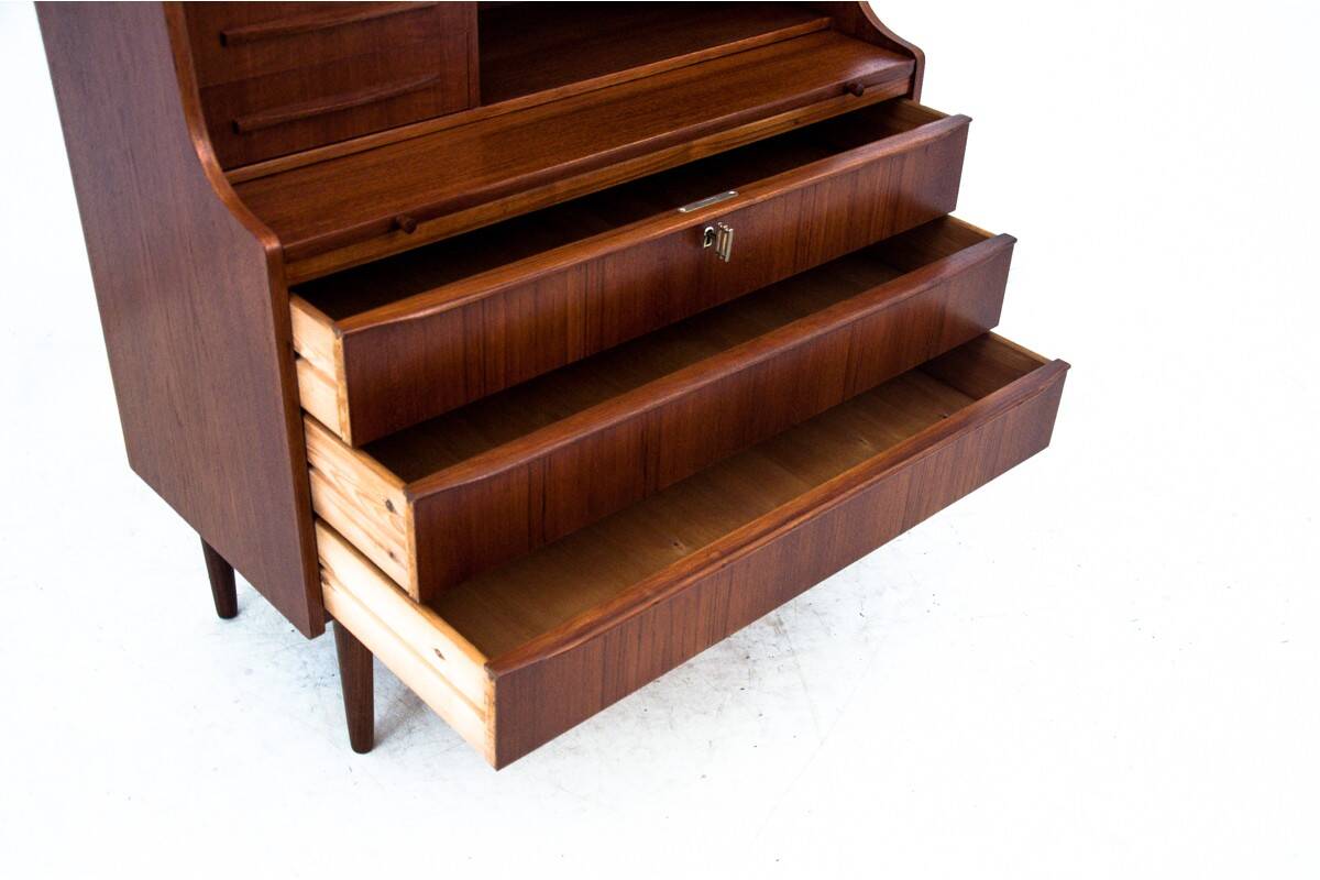 Teak writing desk, Danish design, 1960s.