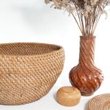 Swedish Folk Art Root Basket, Sweden 19th century