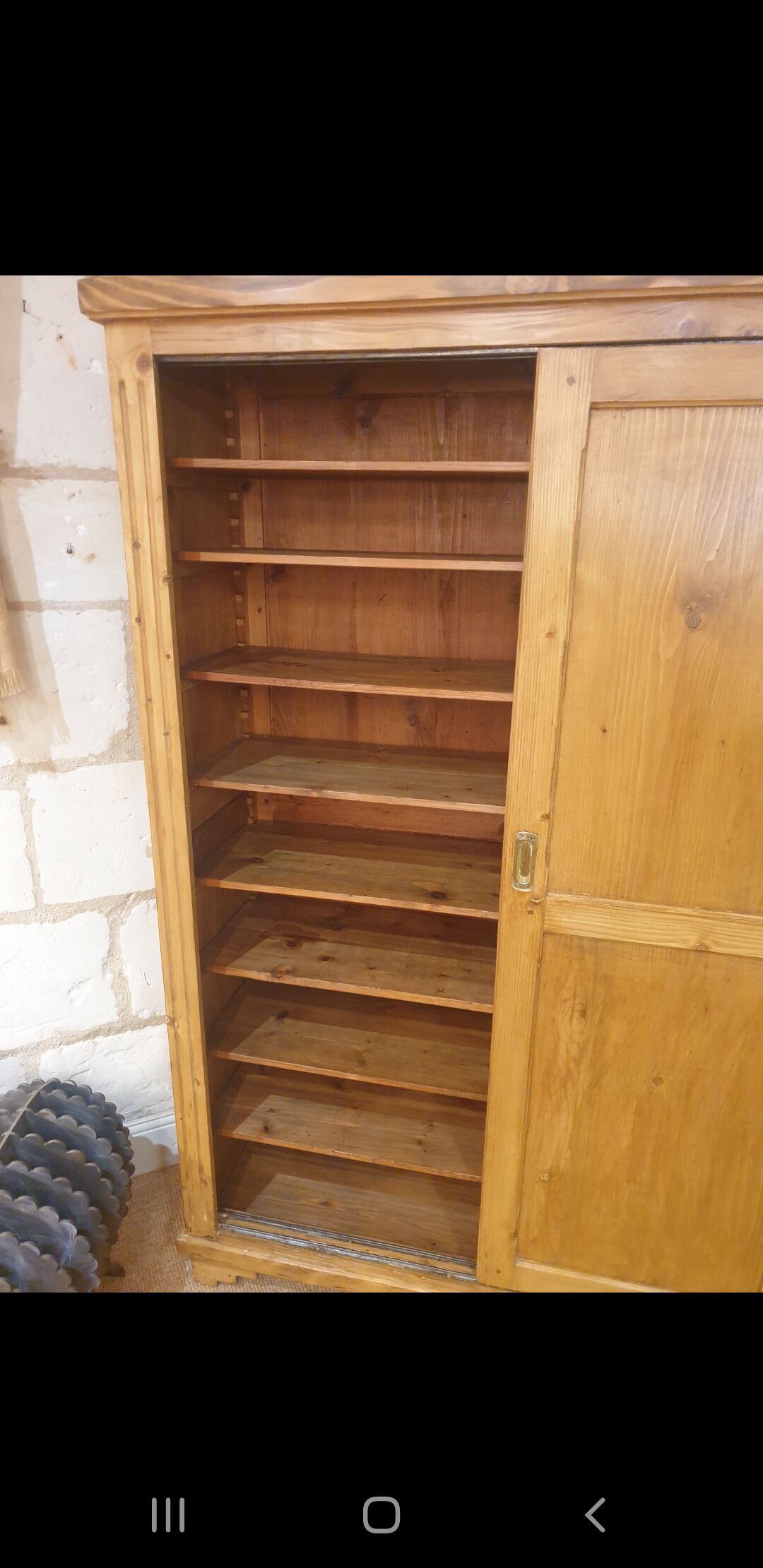 Old wardrobe sliding doors