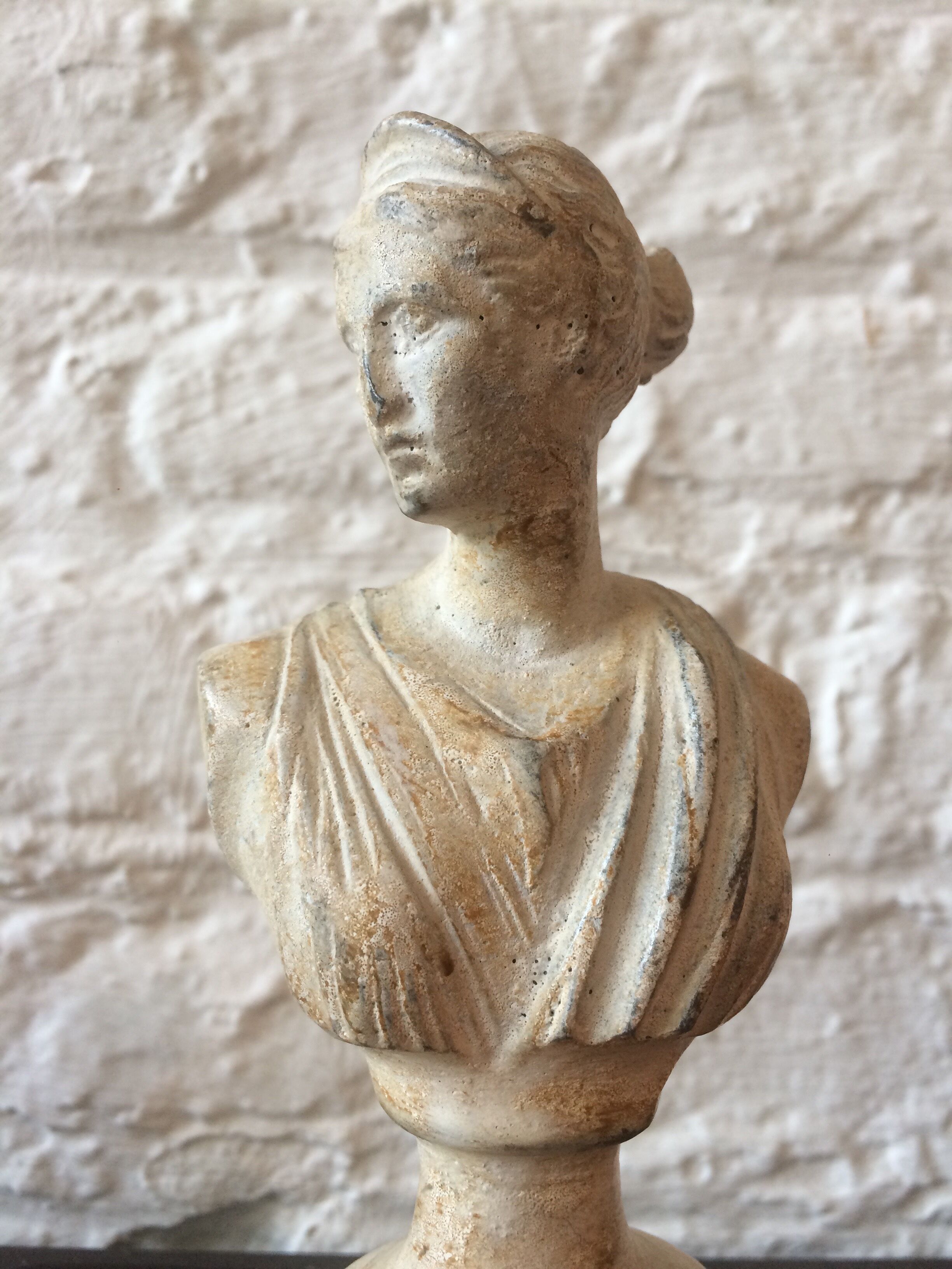 Ancient plaster bust
