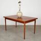 Table extensible en teck, Danemark années 1970