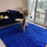 Tapis bleu majorelle _tapis bérbère tapis fait Main entièrement