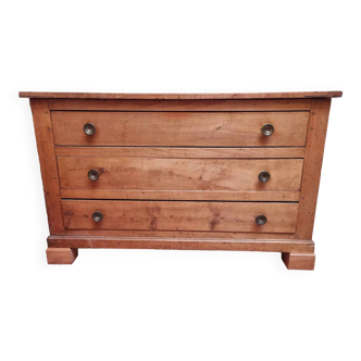 Old low chest of drawers