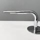 Large table lamp “Gulp,” chrome-plated, by Ingo Maurer for Design M, Germany, 1960s