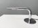 Large table lamp “Gulp,” chrome-plated, by Ingo Maurer for Design M, Germany, 1960s